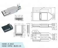 HDMI-A-M42